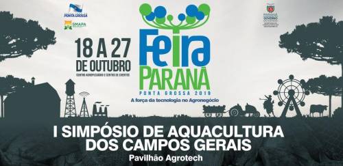 I Simpósio de Aquacultura dos Campos Gerais - 180w I Simpósio de Aquacultura dos Campos Gerais - 180w