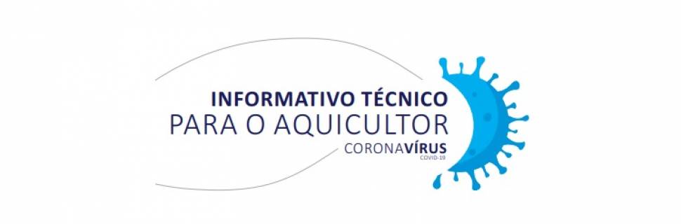 Embrapa cria informativo técnico sobre a Covid-19 na produção aquícola