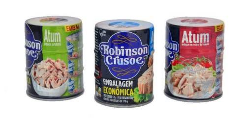 Robinson Crusoe lança embalagem econômica de atum Robinson Crusoe lança embalagem econômica de atum
