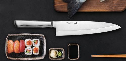 Com linha para sushi, Tramontina Primia estreia na Fispal Food Service Com linha para sushi, Tramontina Primia estreia na Fispal Food Service