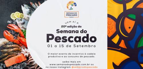 20ª Semana do Pescado: materiais da campanha já estão disponíveis
