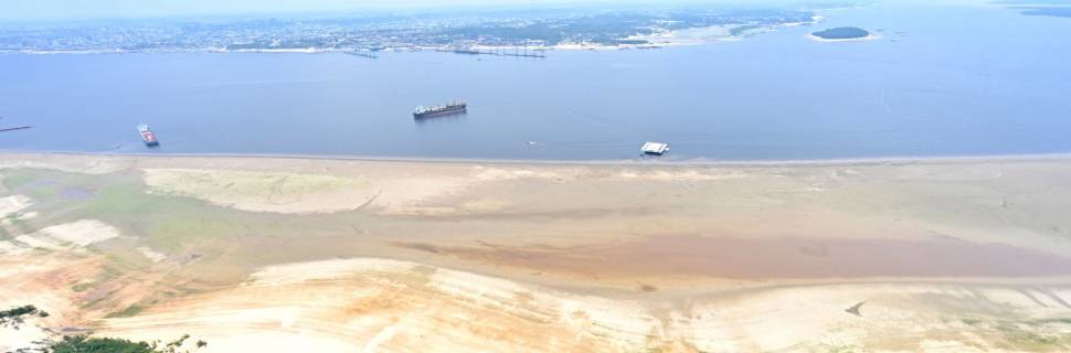 Seca extrema ameaça pesca e meios de sobrevivência no Amazonas