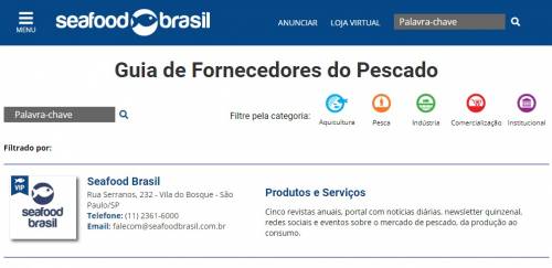 Guia de Fornecedores | Anuário