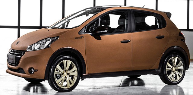 >Peugeot cria carro revestido com couro de peixe Peugeot cria carro revestido com couro de peixe